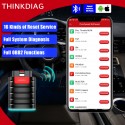THINKDIAG Full System Diagnostic Tool with All Brands License Support Actuation Test for iPhone & Android (Upgrade Version of Easydiag)