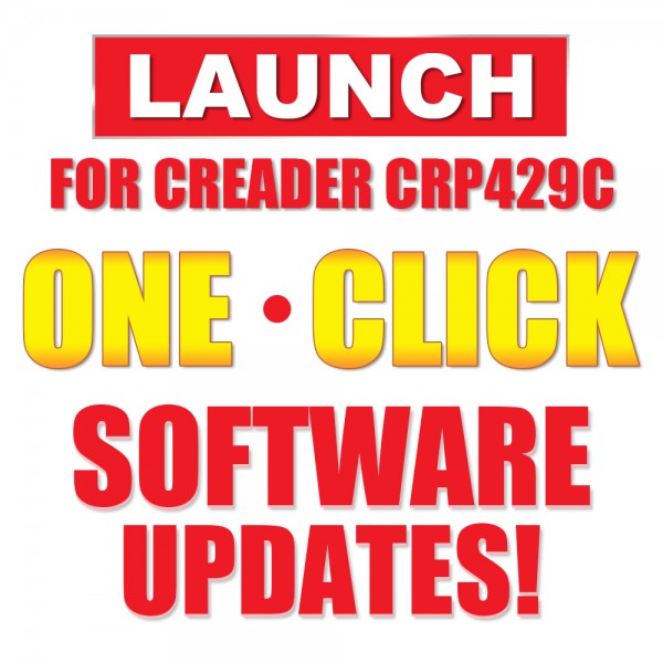 Original Launch Creader CRP429C 4 System One Year Update Service