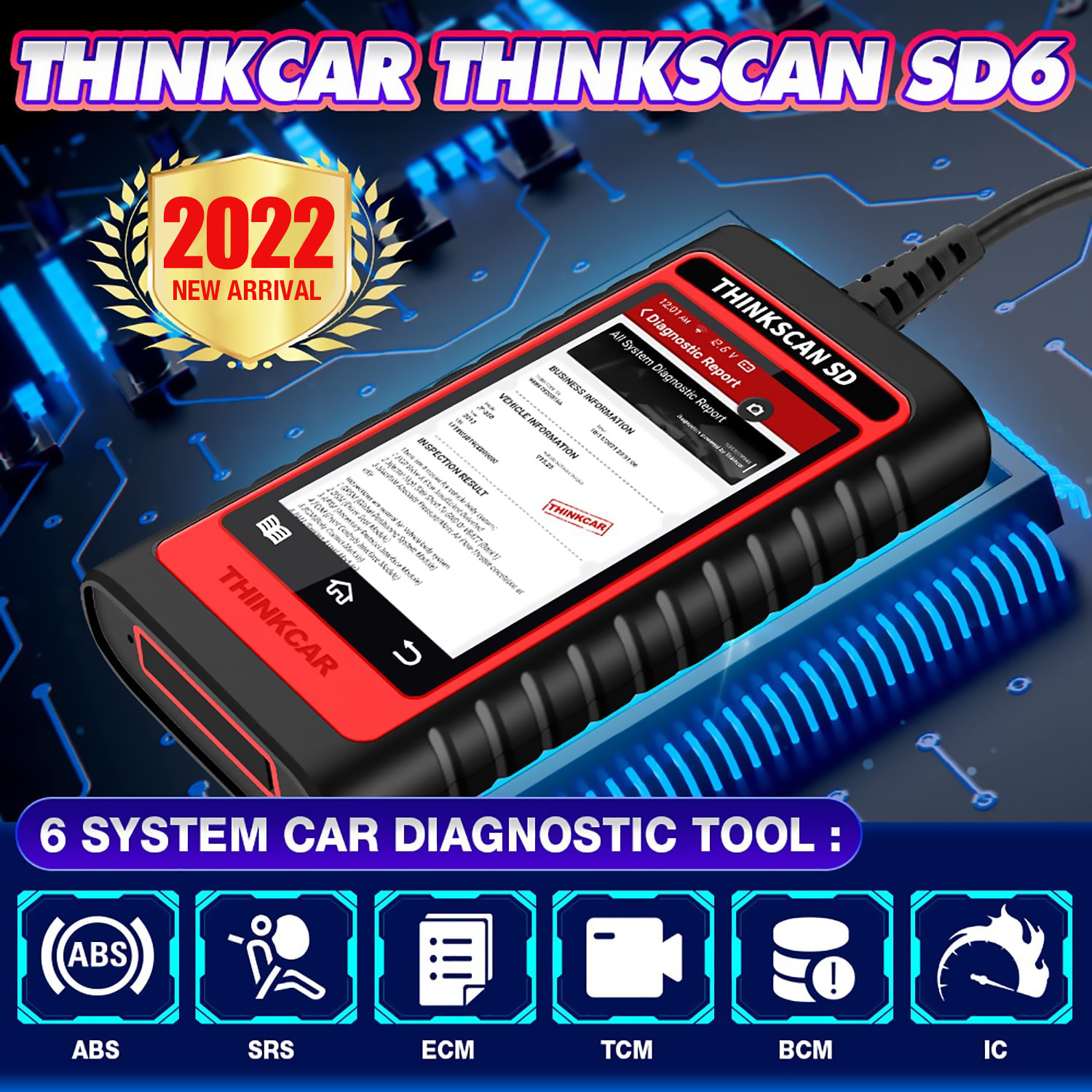ThinkScan-SD6-ABS-SRS-ECM-TCM-BCM-IC-OBD2-Scanner-AF-Reset-28-Reset-Function-Car-Scan-Tool-Code-Reader-Auto-Diagnostic-Tool-1005003149718342